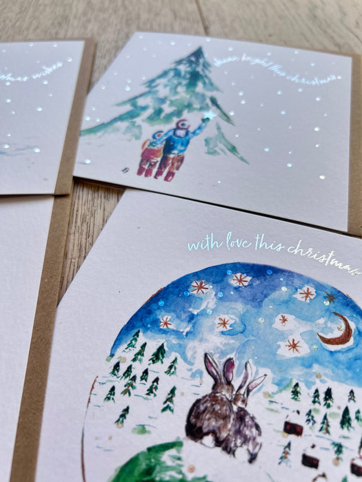 Moonlit Magic -Greeting Card range - by Sarah Epsom