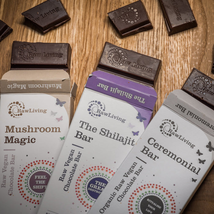 Ceremonial Organic Raw Chocolate Bar (50g)