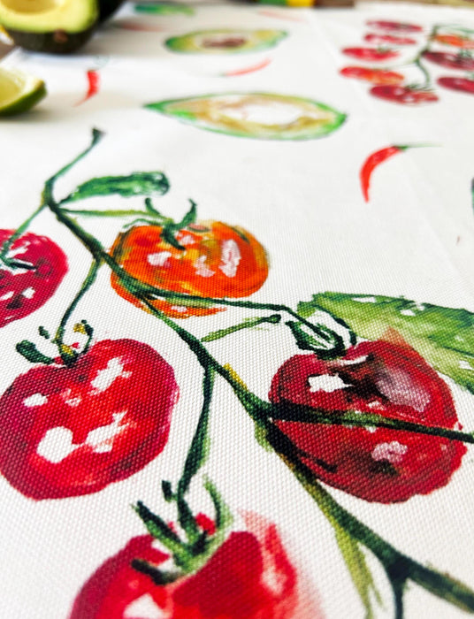 Guacamole, Fiesta, 100% Organic Cotton tea towel, Designed and printed in UK - by Sarah Epsom