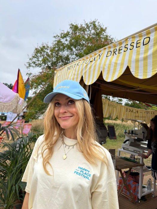 Blue Happy Place Cap