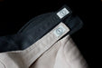 Cosy London sleep masks in Black and Dune — #color_black #color_dune
