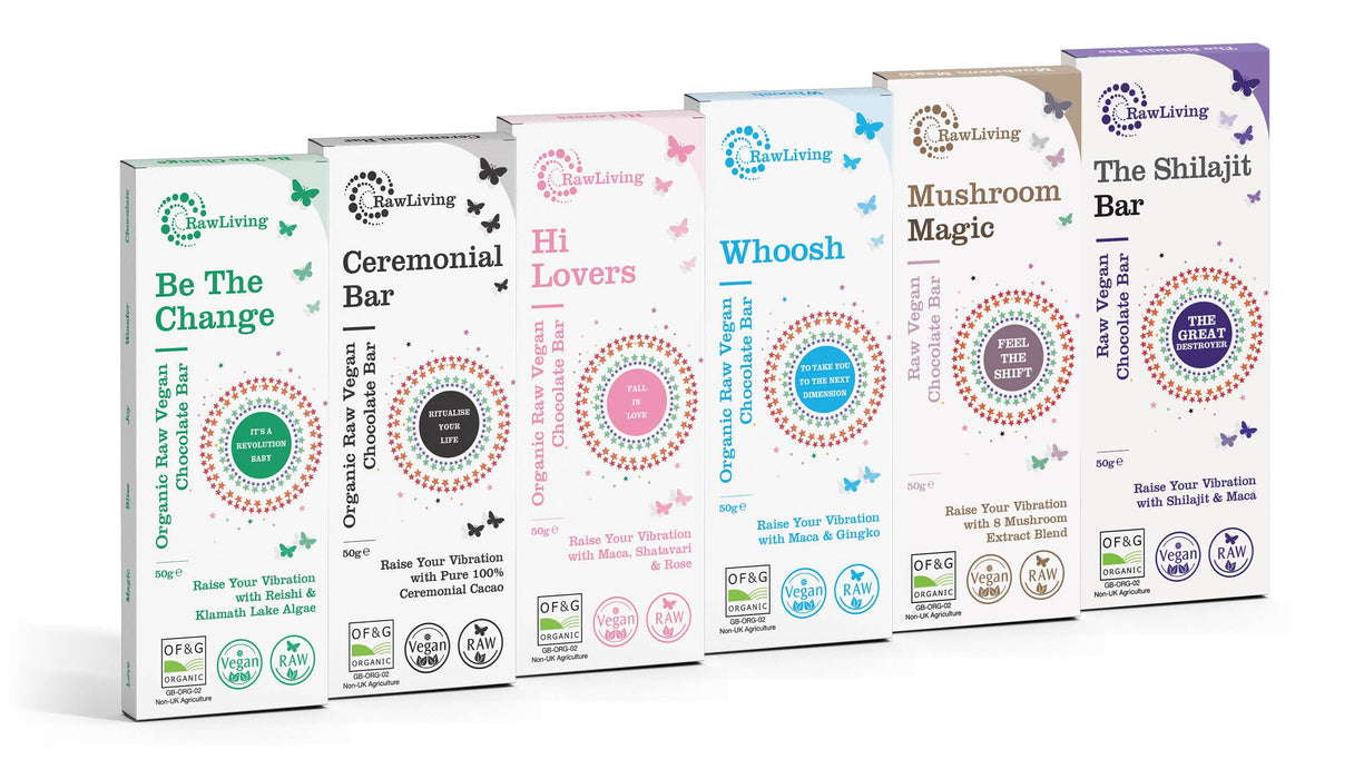 Ceremonial Organic Raw Chocolate Bar (50g)