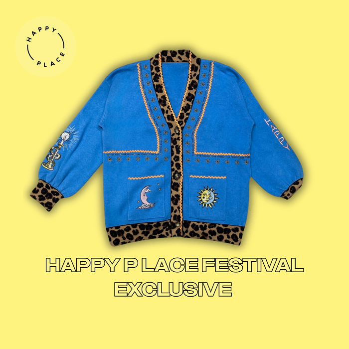 Festival Exclusive- Blue Happy Place Martha Cardigan