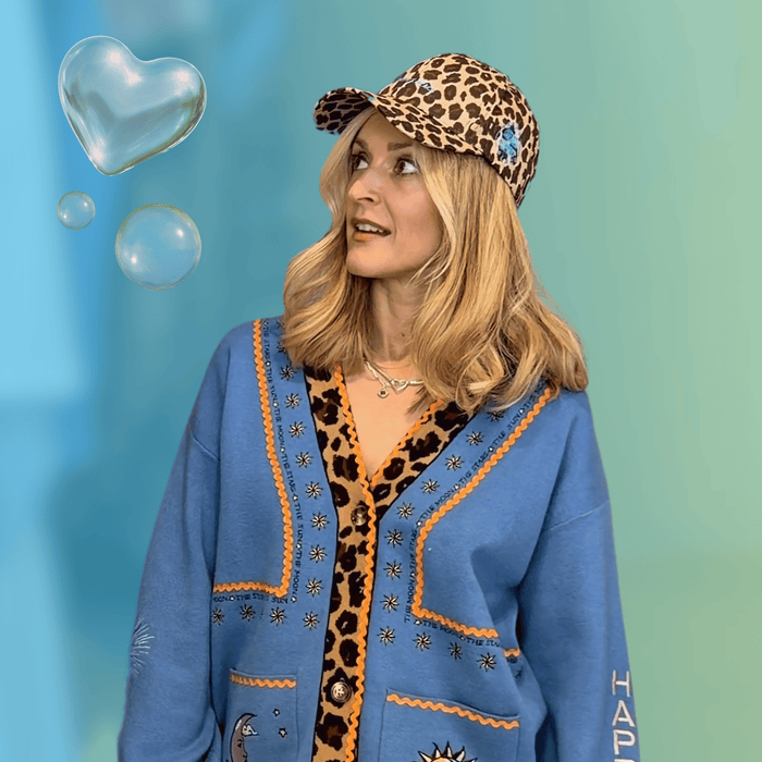 Leopard Happy Place Cap
