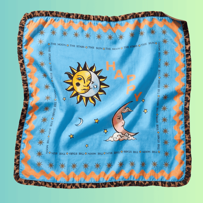 Blue Happy Place Bandana