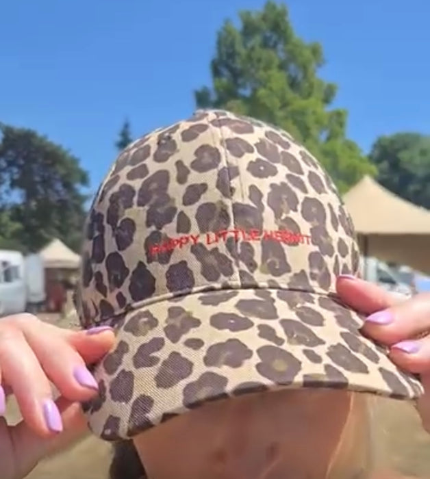 Leopard Happy Place Cap