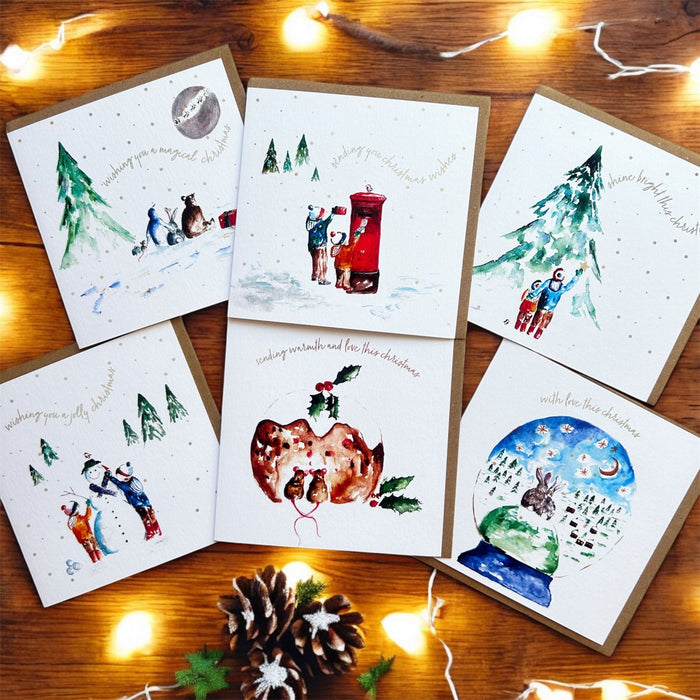 Moonlit Magic -Greeting Card range - by Sarah Epsom