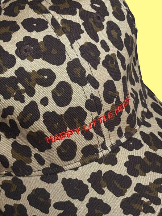 Leopard Happy Place Cap